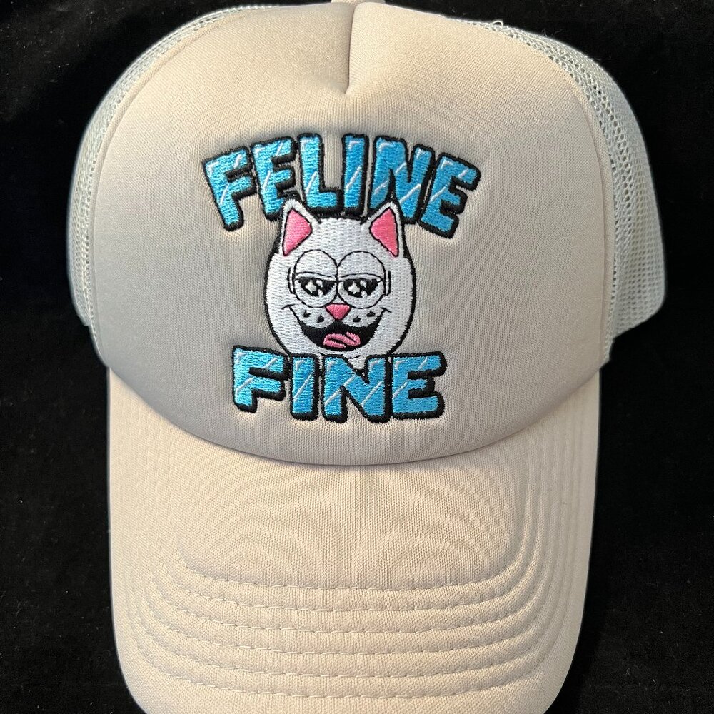 Ripndip Feline Fine Trucker Hat NWT OS